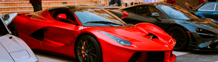 Exclusive sports car