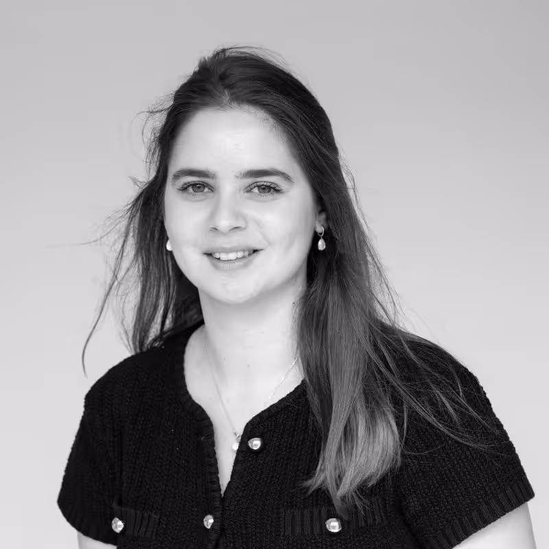 Liselotte van der List zwartwit